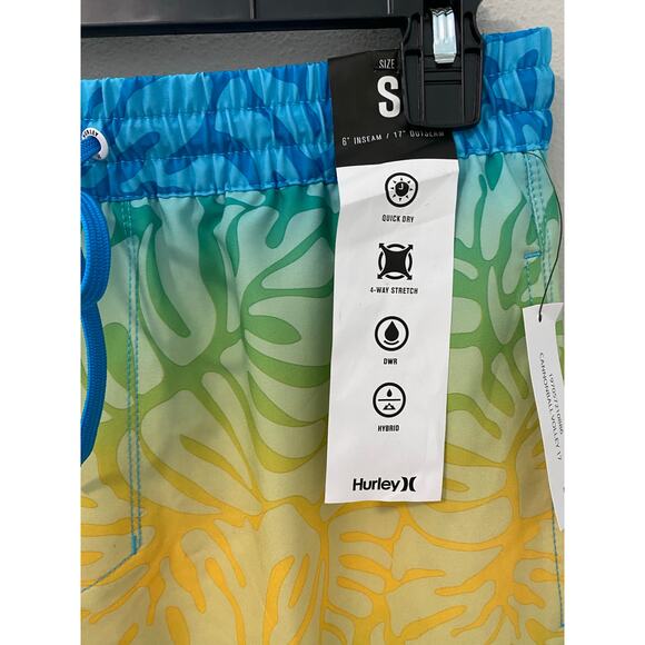 New Hurley Men's Swim Boardshorts Size Small - Picture 2 of 4